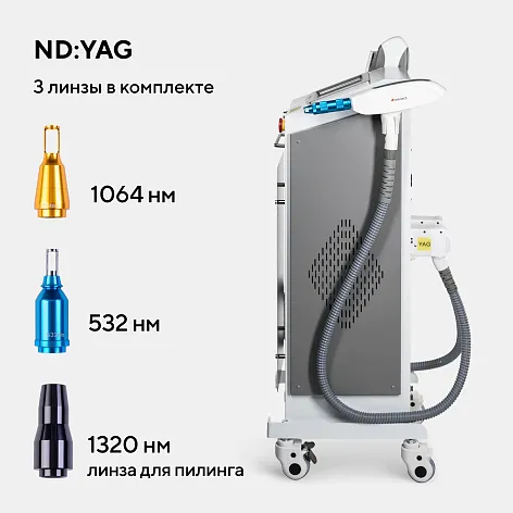 Неодимовый лазер + Элос эпилятор Lasertech COMBINE Premium Edition в Петрозаводске